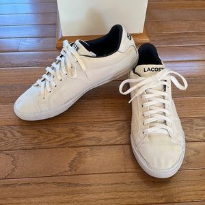 Lacoste canvas sneakers